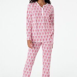 Roller Rabbit Monkey Pajama Set